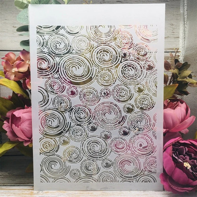 A4 29 cm Rožu ziedu zars, DIY, slāņošanas trafareti, sienu gleznojumi.