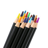 Bview Art krāsu zīmuļi, kastīti bērnu zīmēšanas zīmuļi 24.12.36 krāsas Super mīksti svina zīmuļi