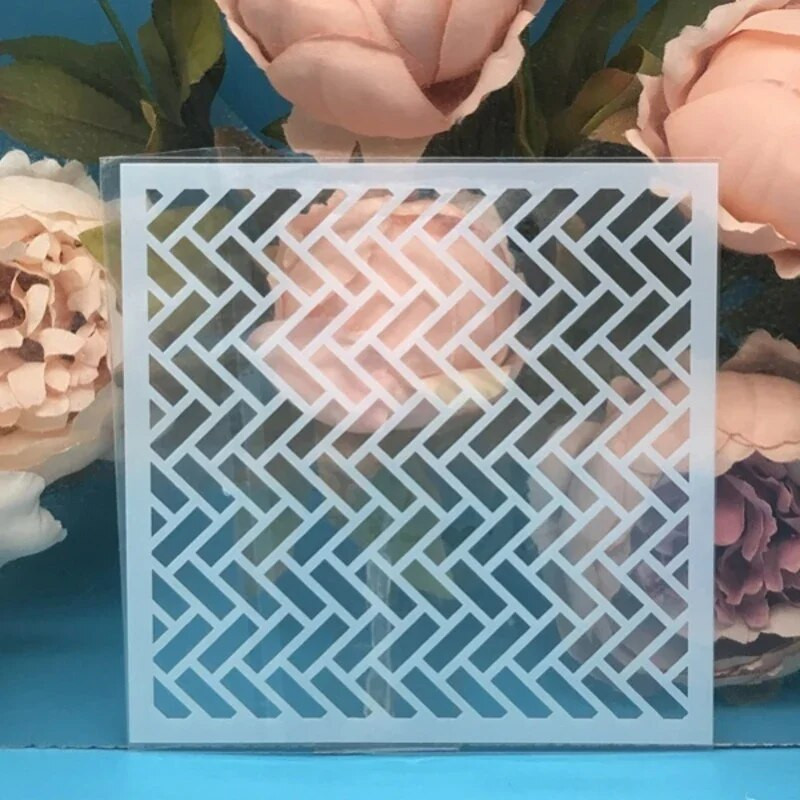 9 tk/partii 13 cm noolejoone tekstuur DIY kihistusšabloonid maalimine väljalõigete album värvimine reljeefalbumi dekoratiivkaardi mall