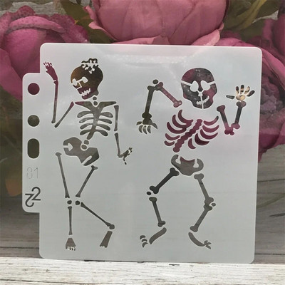 13 cm broj znamenki 0-9 DIY šablone za slojeve slikanje spomenar bojanje reljefni album predložak ukrasne kartice