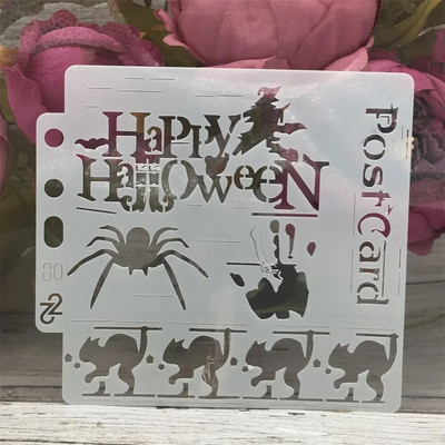 13 cm broj znamenki 0-9 DIY šablone za slojeve slikanje spomenar bojanje reljefni album predložak ukrasne kartice