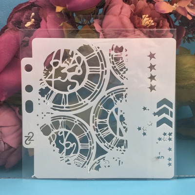 13 cm broj znamenki 0-9 DIY šablone za slojeve slikanje spomenar bojanje reljefni album predložak ukrasne kartice