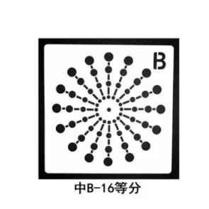 Mandala abistav täppimismall õõnsate mandala šabloonide joonistamiseks DIY dekoratiivse käsitöö aksessuaari seinakunsti maalimise tööriist