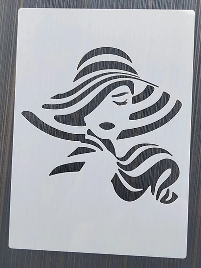 1 tk 21*29 cm ilumall DIY kihistusšabloonid seinamaaling väljalõigete albumi värvimine reljeefalbumi dekoratiivkaardi mall