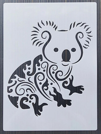 1 tk 21*29 cm ilumall DIY kihistusšabloonid seinamaaling väljalõigete albumi värvimine reljeefalbumi dekoratiivkaardi mall