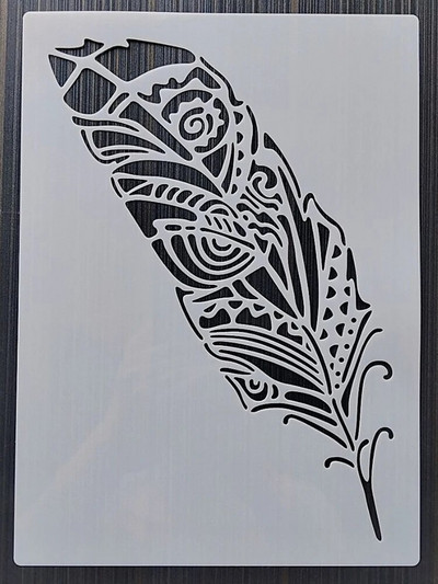 1 tk 21*29 cm ilumall DIY kihistusšabloonid seinamaaling väljalõigete albumi värvimine reljeefalbumi dekoratiivkaardi mall