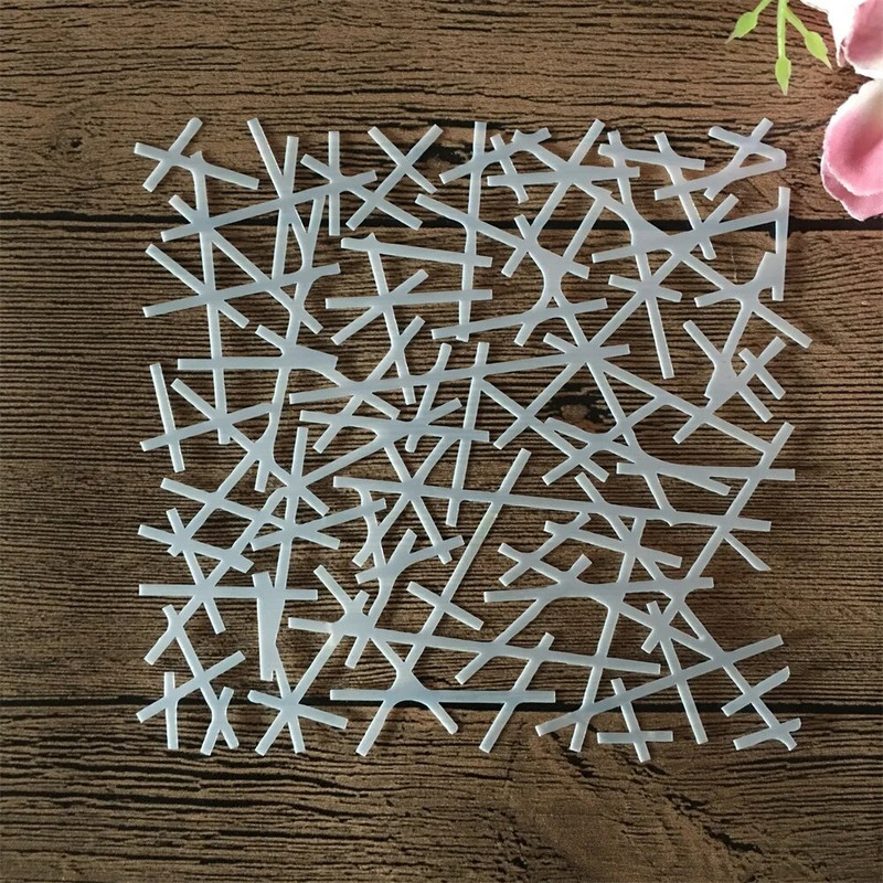 8vnt./rinkinys 13*13cm bičių laumžirgis netaisyklingos linijos „pasidaryk pats“ sluoksniavimo trafaretai tapybai iškarpų albumo dažymas reljefinis albumo dekoro šablonas