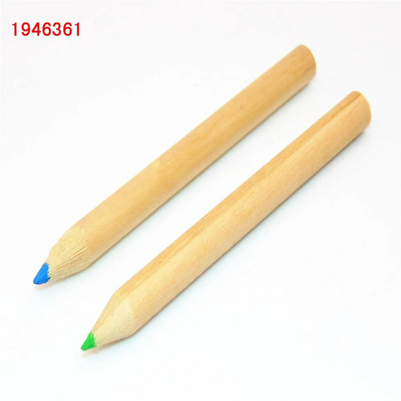 Kvaliteetne 12tk/komplekti eskiis Värvivabad Puidust maal Värvilised pliiatsid lastekunstnikule joonistamiseks Mittetoksilised pliiatsid