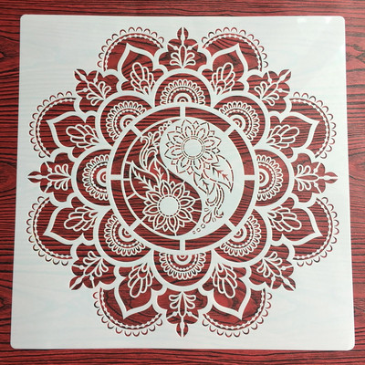 30 * 30 cm suurune isetegemise vorm Elevandi vorm šabloonide värvimiseks templiga fotoalbum reljeefne paberkaart puidule, kangale, seinale