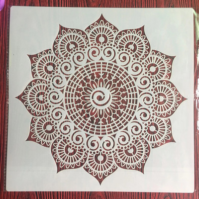 30 * 30 cm suurune isetegemise vorm Elevandi vorm šabloonide värvimiseks templiga fotoalbum reljeefne paberkaart puidule, kangale, seinale