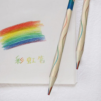 3-5 τμχ/σετ 2Β τετράχρωμα μολύβια με τον ίδιο πυρήνα Σχέδιο Ζωγραφική Secret Garden Color Pencils Μολύβια ζωγραφικής