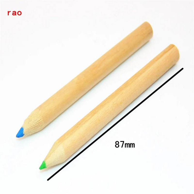 Bērna baļķu zīmēšanas zīmulis 12 Krāsainu zīmuļu Māksla Zīmēšanas Glezniecības Zīmuļi Skolēnu Kancelejas piederumi