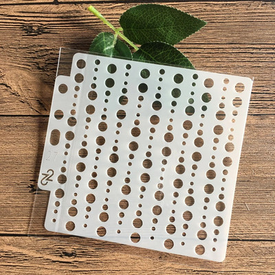 13*13 cm DIY Trafareti Glezniecība albums Krāsošana Reljefs Albums Dekoratīvā papīra kartīšu veidne