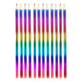 12 gab. DIY jauks varavīksnes koka daudzkrāsains zīmuļu komplekts ar dažādām krāsām krāsojamām grāmatām zīmēšanas skicēšanas skola