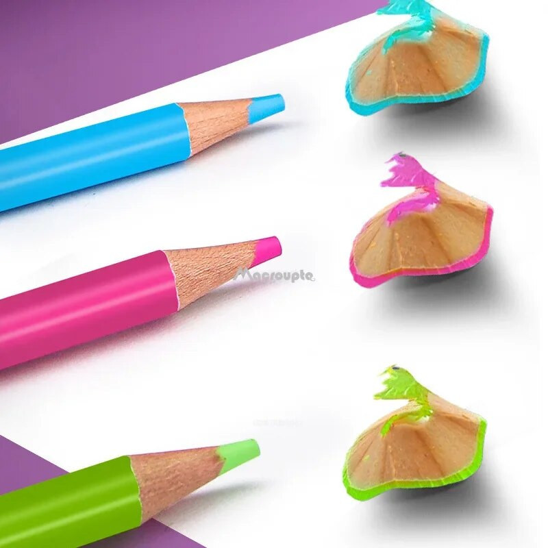 Macaron 12 Colors Colored Pencil Επαγγελματικό παστέλ χρωματισμό Μολύβια σχεδίασης Μολύβια Candy Color for Art Kit Supplies