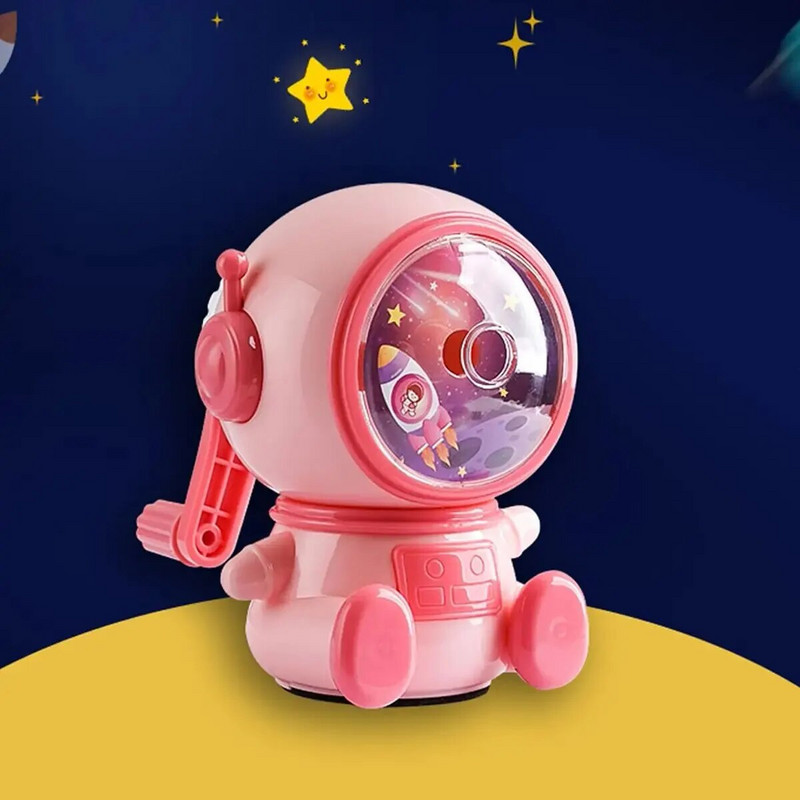 1 τμχ Ακονιστήρι χεριών Student Cartoon Ακονιστή Σχήματος Αστροναύτη Αυτόματη ξύστρα μολυβιών