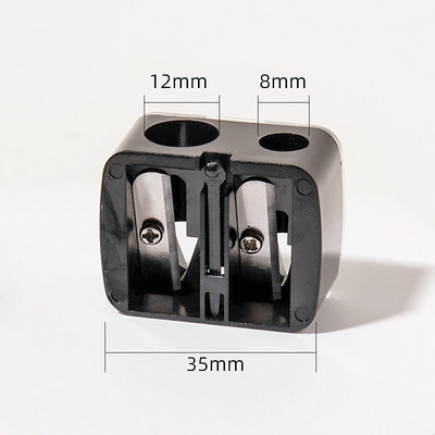 Divu caurumu uzacu zīmuļu asināmais Uzziniet biroja kancelejas piederumus