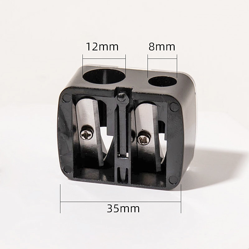 Divu caurumu uzacu zīmuļu asināmais Uzziniet biroja kancelejas piederumus