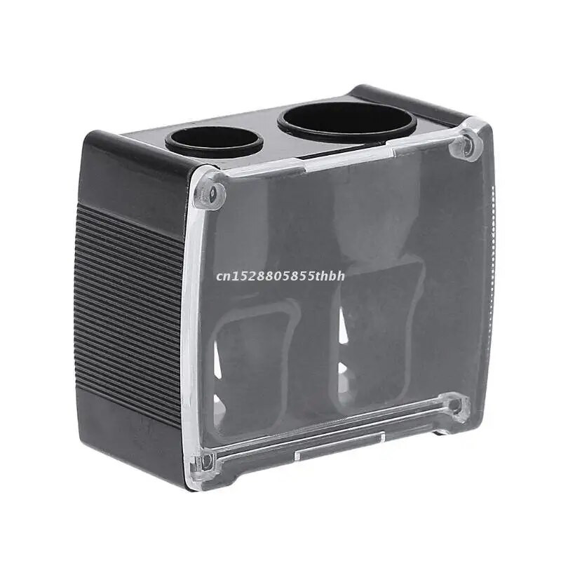 2 caurumu kosmētiskais zīmuļu asinātājs uzacu lūpu kontūrzīmuļa acu zīmuļa pildspalvas rīkam