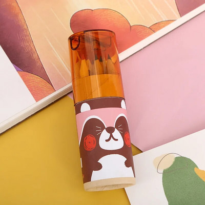 Lēti 12 krāsu zīmuļi meiteņu skolas piederumiem 2022. gada korejiešu Kawaii kancelejas piederumu komplekts Krāsains zīmulis bērniem, gleznošanas māksla