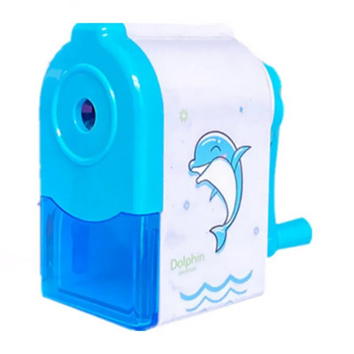 Manivela cu manivela drăguț unicorn ascuțitor mecanic automat de creion rechizite de birou pentru școală papetărie creativă înapoi la școală pentru copii