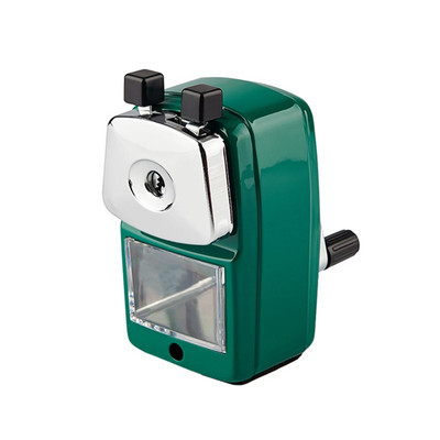 Dāvanu mašīna bērniem Rokas kloķa rotācijas kancelejas preces mājas skolas biroja griezējs studentu galddators ar konteinera zīmuļu asināmo