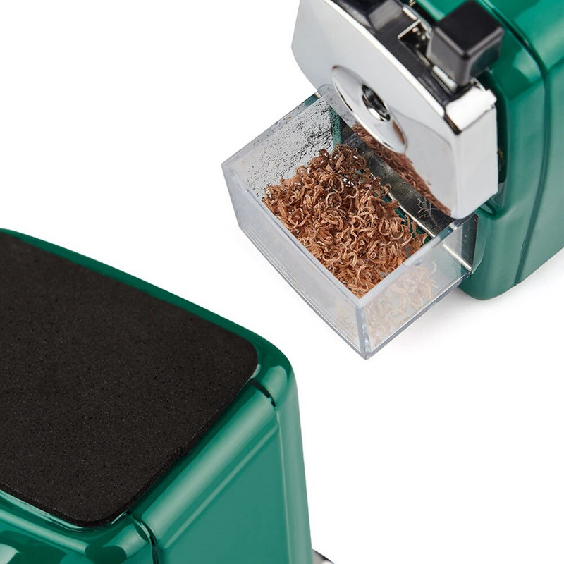 Dāvanu mašīna bērniem Rokas kloķa rotācijas kancelejas preces mājas skolas biroja griezējs studentu galddators ar konteinera zīmuļu asināmo