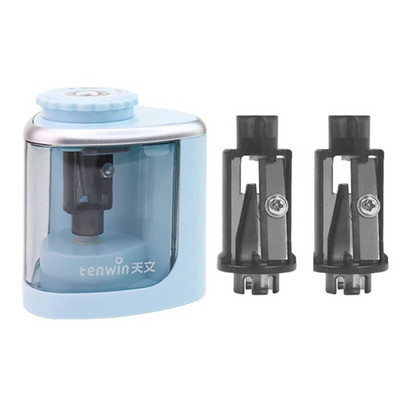 Tenwin pārnēsājams elektrisks/manuāls 2 vienā zīmuļu asināmais Automātiskais zīmuļu asināmais bērniem Pieaugušajiem Automātiskais zīmuļu asināmais Kancelejas preces