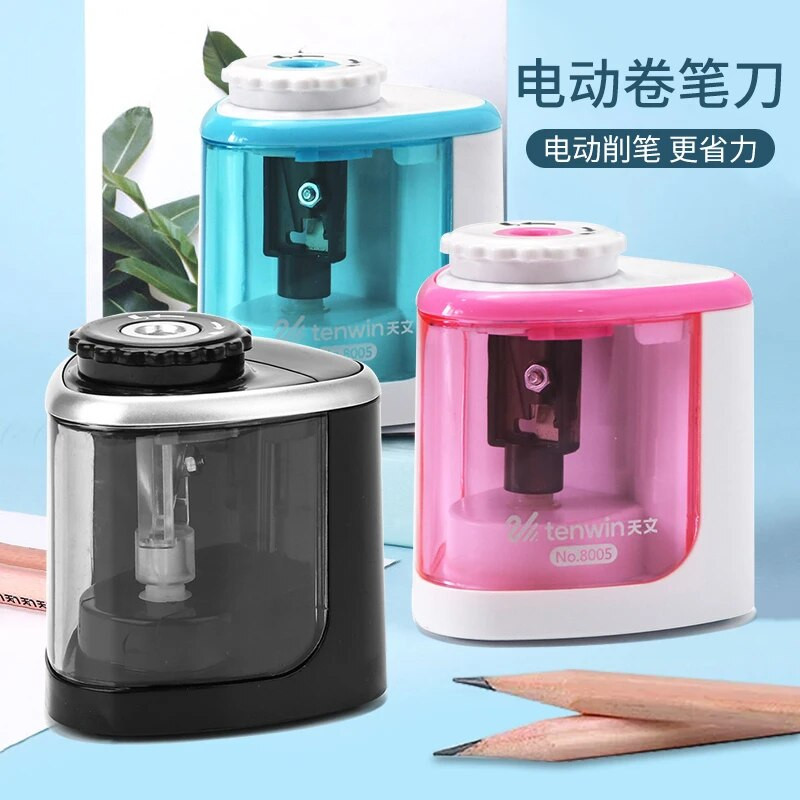 Tenwin pārnēsājams elektrisks/manuāls 2 vienā zīmuļu asināmais Automātiskais zīmuļu asināmais bērniem Pieaugušajiem Automātiskais zīmuļu asināmais Kancelejas preces
