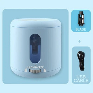 Tenwin Kawaii elektriline pliiatsiteritaja, armsad kirjatarbed, 6–8 mm värvipliiats, automaatne teritaja kooli kontoritarbed, tasuta kohaletoimetamine