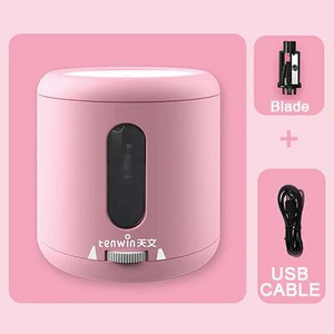 Tenwin Kawaii elektriline pliiatsiteritaja, armsad kirjatarbed, 6–8 mm värvipliiats, automaatne teritaja kooli kontoritarbed, tasuta kohaletoimetamine