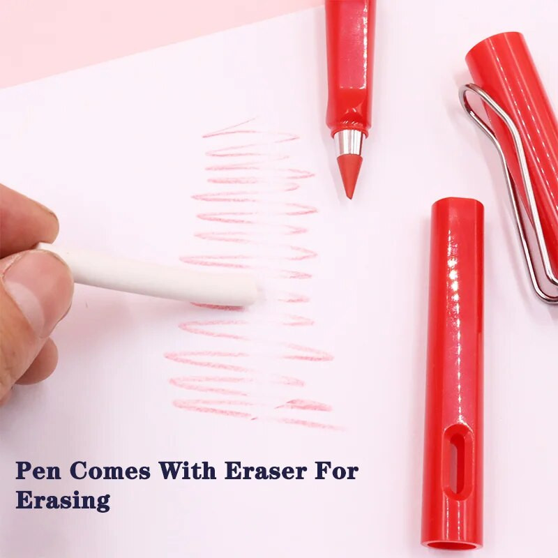 36/12gab 12 krāsu komplekts Mūžīgs bezgalīgs zīmulis Neierobežots rakstīšanas zīmuļi Dzēšams zīmulis gleznošanai, mākslas bērnu skola