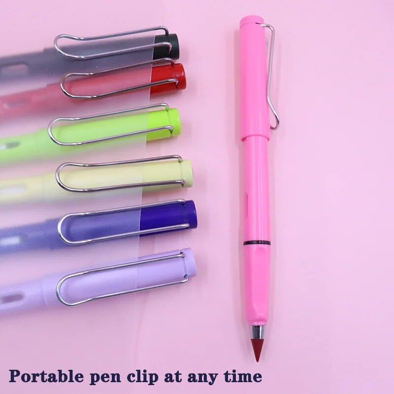 36/12gab 12 krāsu komplekts Mūžīgs bezgalīgs zīmulis Neierobežots rakstīšanas zīmuļi Dzēšams zīmulis gleznošanai, mākslas bērnu skola