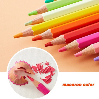 Σετ μολυβιών χρώματος Macaron 12 χρωμάτων Μολύβια ακουαρέλας ζωγραφικής τέχνης για παιδιά και ενήλικες Ζωγραφική/σκίτσο Σχολικά είδη Kawaii