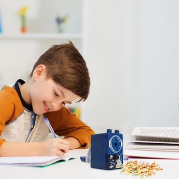 Ακονιστήρι μολυβιών Personal Classroom Μολυβούρια Αξεσουάρ γραφικής ύλης Αυτόματη μέσα και έξω ξύστρα για το σπίτι στο σπίτι