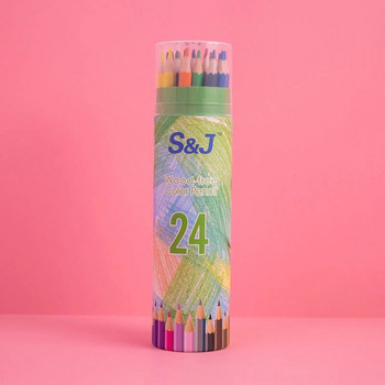 24 Έγχρωμο μολύβι Prismacolor για Ζωγραφική σε Σχολικό Μεταλλικό Χρώμα Μολύβι Επαγγελματικά Σχέδιο