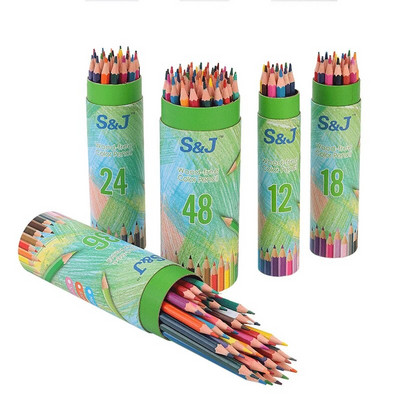 24-цветен цветен молив Prismacolor Toput за рисуване до училище Метален цветен молив Бизнес консумативи Професионално рисуване
