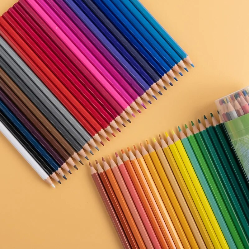 24 de culori Prismacolor creion colorat Toput pentru pictura la școală Creion colorat din metal Rechizite de afaceri Desen profesional
