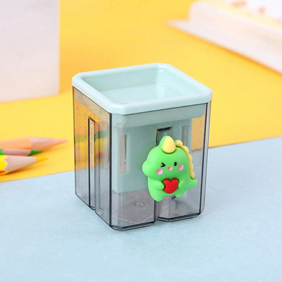 1 PC Mini Cute Cartoon ακονιστήρι με δύο τρύπες Μολύβι Kawaii Stationery Sharpener Μαθητικές προμήθειες