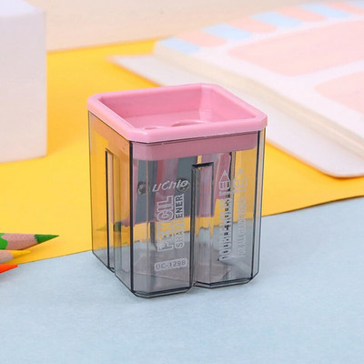 1 PC Mini Cute Cartoon ακονιστήρι με δύο τρύπες Μολύβι Kawaii Stationery Sharpener Μαθητικές προμήθειες