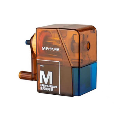 Crno šiljilo za olovke, ručno šiljilo za olovke s jačom spiralnom oštricom za brže oštrenje Idealno za olovke br. 2/u boji/umjetničke olovke