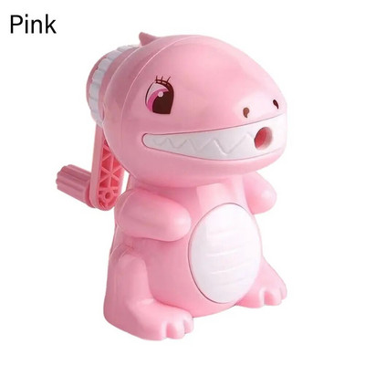 Rankinis švaistiklis mielas dinozaurų mechaninis pieštukų drožtuvas automatiškai patenka į švino kūrybinį animacinių filmų raštinės reikmenis mokyklos reikmenys