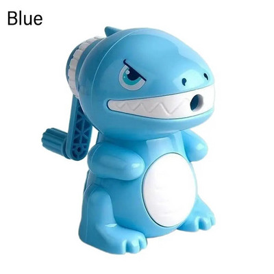 Rankinis švaistiklis mielas dinozaurų mechaninis pieštukų drožtuvas automatiškai patenka į švino kūrybinį animacinių filmų raštinės reikmenis mokyklos reikmenys