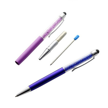Στυλό 1 τεμ. Στυλό Κρυστάλλινο Στυλό Creative Pilot Stylus Στυλό αφής για γραφή γραφικής ύλης Γραφείο & σχολικό στυλό Μελάνι μπαλάκι μαύρο μπλε