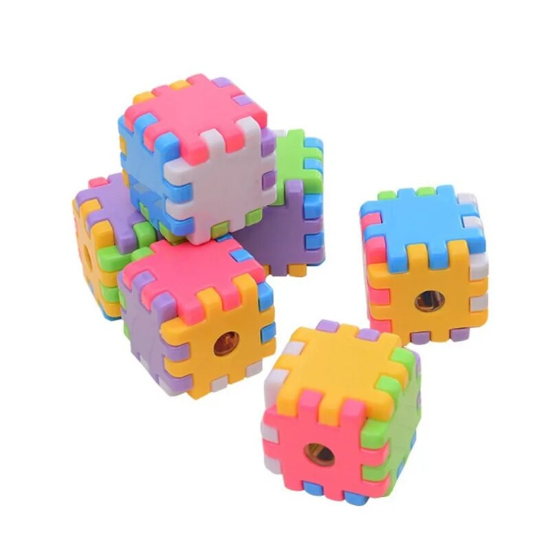 1 Gb Kawaii Creative Blocks Zīmuļu asināmais Kancelejas piederumi Skolas biroja piederumi Jaunums Bērnu Rubika dāvanu kubs, smieklīga rotaļlieta