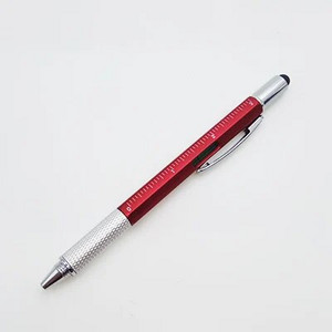 1PC Alat Kemijska olovka Kreativni pribor Odvijač Ravnalo Libela Kemijska olovka Višenamjenska Canetas Uredski promotivni dar