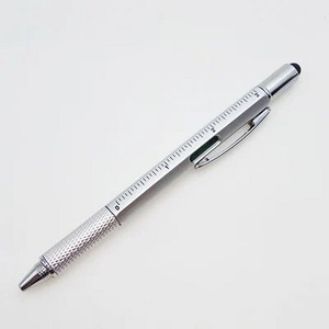 1PC Alat Kemijska olovka Kreativni pribor Odvijač Ravnalo Libela Kemijska olovka Višenamjenska Canetas Uredski promotivni dar