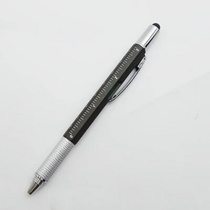 1PC Alat Kemijska olovka Kreativni pribor Odvijač Ravnalo Libela Kemijska olovka Višenamjenska Canetas Uredski promotivni dar