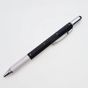 Daudzfunkcionāls skārienekrāna plastmasas lodīšu pildspalva ar līmeņrādi lodīšu pildspalvu biroja dāvanu Canetas reklāmas pielāgots LOGO