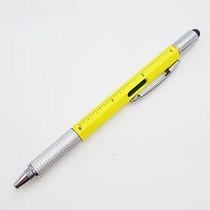 Daudzfunkcionāls skārienekrāna plastmasas lodīšu pildspalva ar līmeņrādi lodīšu pildspalvu biroja dāvanu Canetas reklāmas pielāgots LOGO